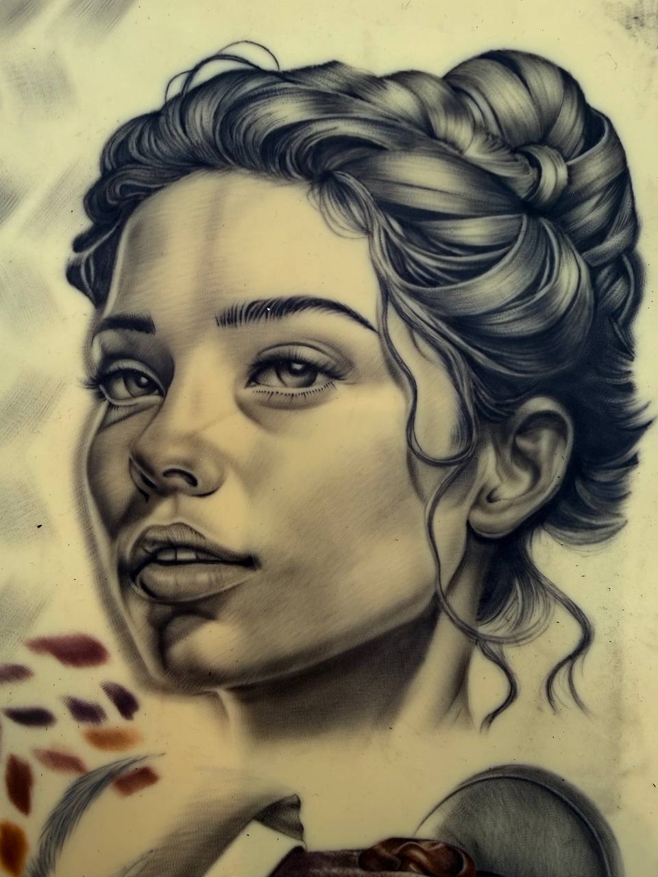 آموزش نقاشی سیاه قلم مسلم عالمی